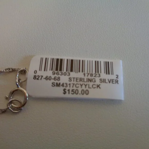 Artistique Sterling Silver Pink Flamingo Crystal Pendant w/Chain NIB - Picture 10 of 14